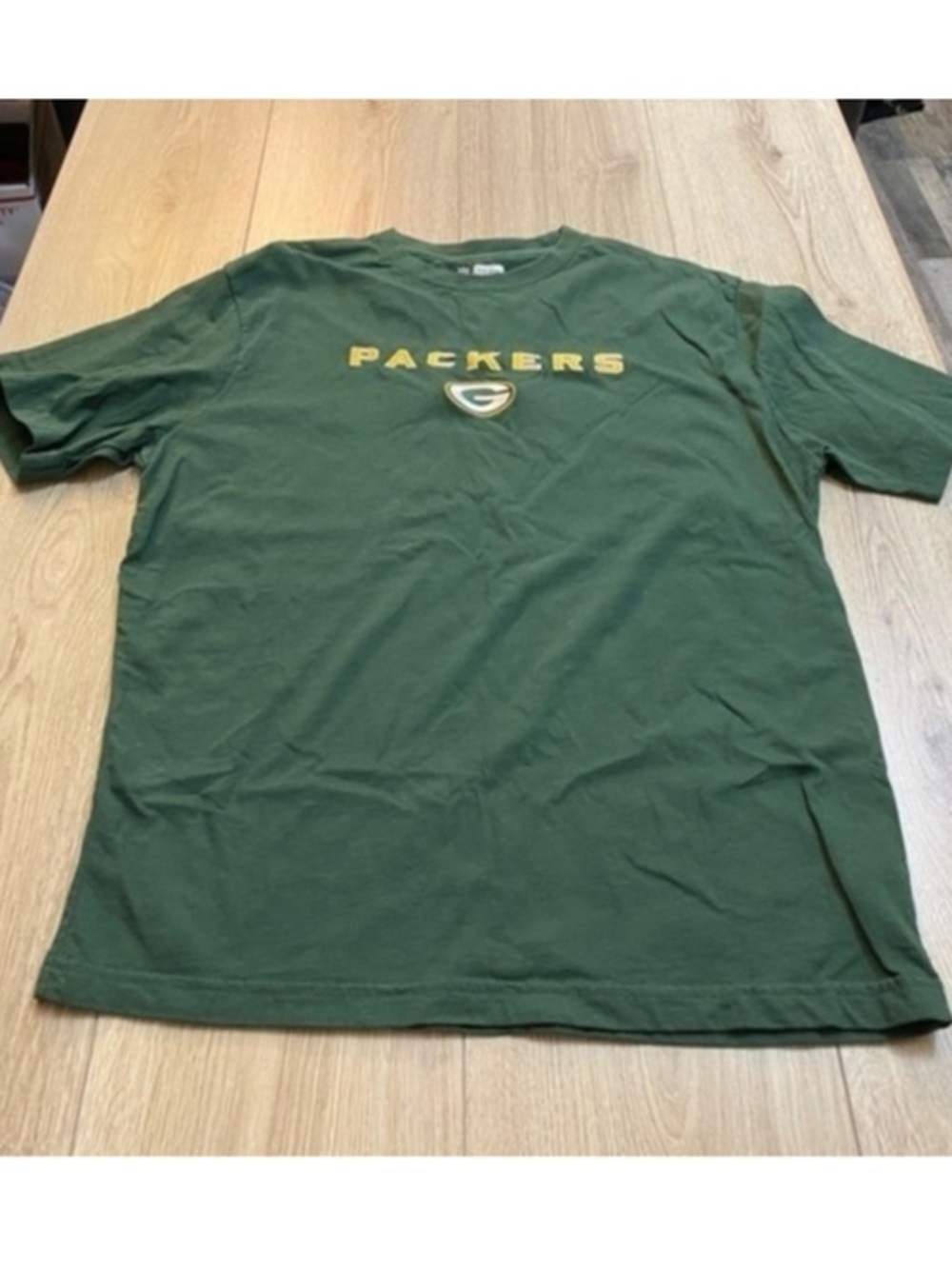 NFL Team Apparel Green & Gold Green Bay Packers Short Sleeve Tee shirt top